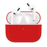 For Airpods Pro Silicone Earphone Case For Airpods Pro Shockproof Cases For Apple Bluetooth Headset Protective Cover Light blue