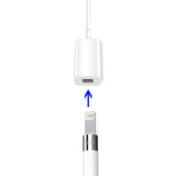 Male to Female Flexible Connector Adapter Charging Audio Video Extension Cable for Apple