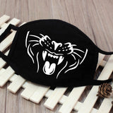 Men Women Riding Cotton Mask Breathable Dust-proof Facial Mouth Protection Fashion Black Mask KZ-3038