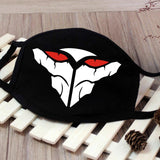 Men Women Riding Cotton Mask Breathable Dust-proof Facial Mouth Protection Fashion Black Mask KZ-3037