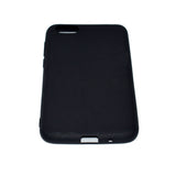 for HUAWEI Y5 2018 Cute Candy Color Matte TPU Anti-scratch Non-slip Protective Cover Back Case black