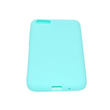 for HUAWEI Y5 2018 Cute Candy Color Matte TPU Anti-scratch Non-slip Protective Cover Back Case Light blue