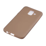 For Samsung A6 2018 Lovely Candy Color Matte TPU Anti-scratch Non-slip Protective Cover Back Case 9