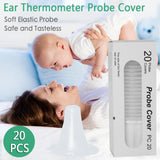 Universal Ear Thermometer Covers Disposable Earmuffs Replacement Filter Probe Cover Cap 200pcs / 10 boxes