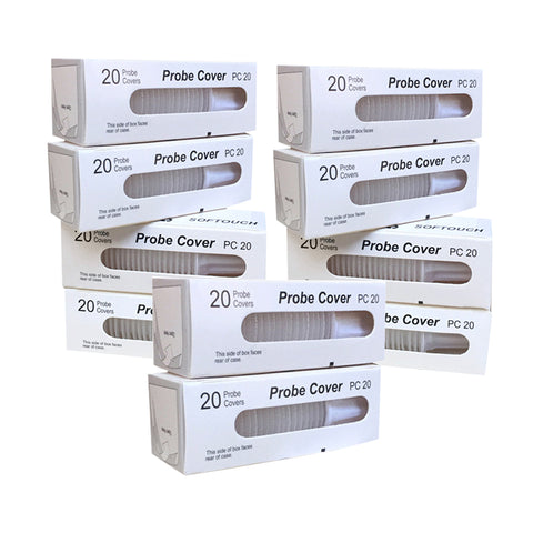 Universal Ear Thermometer Covers Disposable Earmuffs Replacement Filter Probe Cover Cap 200pcs / 10 boxes