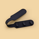 Face Guard Hook Ear Protector Silicone Bandage Adjustment Buckle Double Head Clasp Silicone translucent_Can be lengthened and cut