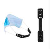 Face Guard Hook Ear Protector Silicone Bandage Adjustment Buckle Double Head Clasp Silicone translucent_Can be lengthened and cut