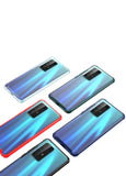 For HUAWEI P40 Pro Case PC Matte bottom TPU Soft Edge Cover Shockproof Mobile Phone Cover Dark green
