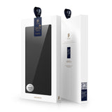 DUX DUCIS for Nokia 5.3 Leather Mobile Phone Cover with Bracket Card Slot Magnetic Protective Case black