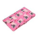 For Samsung T590 Laptop Protective Case Color Painted Smart Stay PU Cover with Front Snap single horned horse