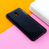 For Redmi 8 / Redmi 8A Cellphone Cover Glossy TPU Phone Case Defender Full Body Protection Smartphone Shell Bright black