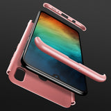 For Samsung A10S Cellphone Cover Mobile Phone PC Shell Full Body Protection Precise Cutouts Case Rose