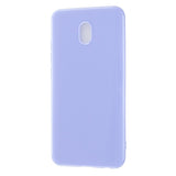 For Redmi 8 / Redmi 8A Cellphone Cover Glossy TPU Phone Case Defender Full Body Protection Smartphone Shell Taro purple
