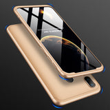 For Samsung A10S Cellphone Cover Mobile Phone PC Shell Full Body Protection Precise Cutouts Case Rose