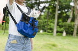 Dog Bag Carrier Pet Dog Backpack for Large Medium Small Dogs Breathable Travel Dog Bag for Riding Hiking black_S