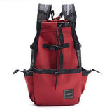Dog Bag Carrier Pet Dog Backpack for Large Medium Small Dogs Breathable Travel Dog Bag for Riding Hiking black_S