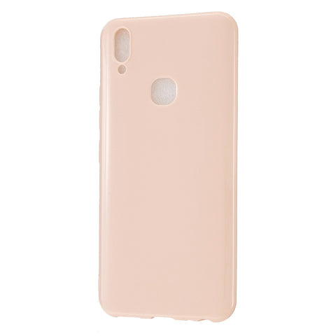 For VIVO Y83/Y85 Cellphone Cover Phone Screen Protector Soft TPU Phone Case Full Body Protection Shell Sakura pink