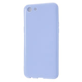 For OPPO A79/A83 Cellphone Cover Soft Hands Feel No-Fade TPU Phone Case Full Body Protection Taro purple
