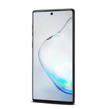 For Samsung Note 10/10 Pro Cellphone Cover 2-in-1 Stand Function Textured PU Leather Anti-scratch Overall Protection Case Card Holder black