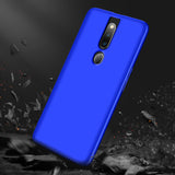 For OPPO F11 pro Ultra Slim PC Back Cover Non-slip Shockproof 360 Degree Full Protective Case Rose gold