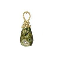 Rain Forest Agate - Silver