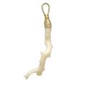 White branch coral - Gold