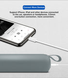 Lighting to 3.5mm Male Jack Aux Audio Extension Cable for 7 8 Plus X XS X XR Car Speaker Connector Adapter Cord white