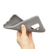 For Samsung A6 PLUS Lovely Candy Color Matte TPU Anti-scratch Non-slip Protective Cover Back Case 12