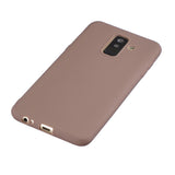 For Samsung A6 PLUS Lovely Candy Color Matte TPU Anti-scratch Non-slip Protective Cover Back Case 10