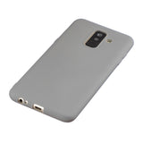 For Samsung A6 PLUS Lovely Candy Color Matte TPU Anti-scratch Non-slip Protective Cover Back Case 12
