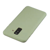 For Samsung A6 PLUS Lovely Candy Color Matte TPU Anti-scratch Non-slip Protective Cover Back Case 10
