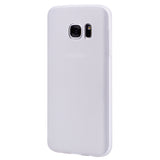for Samsung S7 edge Cute Candy Color Matte TPU Anti-scratch Non-slip Protective Cover Back Case white