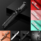 Selfie Stick with Tripod and Phone Holder Remote Controller Set for Smartphones Orange