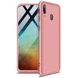 For Samsung A10S Cellphone Cover Mobile Phone PC Shell Full Body Protection Precise Cutouts Case Rose