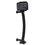 PULUZ Outdoor Motorcycle Cycling Helmet Extension Arm Set for GoPro HERO5 HERO4 Session HERO 5 4 3+ 3 2 1 black