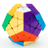 Dayan Megaminx I Stickerless Speed Cube Puzzle 12-axis 3-rank Dodecahedron without Ridges