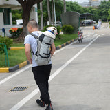 Dog Bag Carrier Pet Dog Backpack for Large Medium Small Dogs Breathable Travel Dog Bag for Riding Hiking black_S
