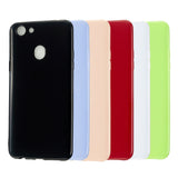 For OPPO A79/A83 Cellphone Cover Soft Hands Feel No-Fade TPU Phone Case Full Body Protection Milk white
