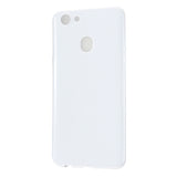 For OPPO A79/A83 Cellphone Cover Soft Hands Feel No-Fade TPU Phone Case Full Body Protection Milk white