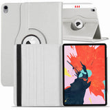 for Apple iPad Pro 11 / 12.9 3rd Gen 2018 360 Rotating Leather Smart Case Cover Pink