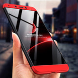 For XIAOMI Redmi 6A Ultra Slim PC Back Cover Non-slip Shockproof 360 Degree Full Protective Case  gold_XIAOMI Redmi 6A