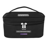 Uvc Ultraviolet Disinfection Bag Portable Sterilization Storage Bag for Home Travel red