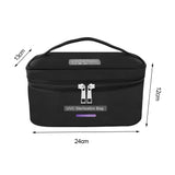 Uvc Ultraviolet Disinfection Bag Portable Sterilization Storage Bag for Home Travel red