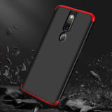 For OPPO F11 pro Ultra Slim PC Back Cover Non-slip Shockproof 360 Degree Full Protective Case Rose gold