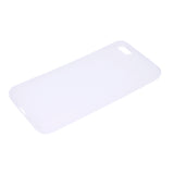 for HUAWEI Y5 2018 Cute Candy Color Matte TPU Anti-scratch Non-slip Protective Cover Back Case white
