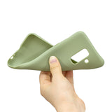 For Samsung A6 PLUS Lovely Candy Color Matte TPU Anti-scratch Non-slip Protective Cover Back Case 10