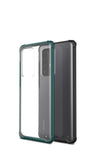 For HUAWEI P40 Pro Case PC Matte bottom TPU Soft Edge Cover Shockproof Mobile Phone Cover blue