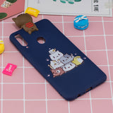 For Samsung A10S A20S Color Painting 3D Cartoon Animal Full Protective Soft TPU Mobile Phone Case sapphire
