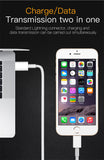 Type C USB C to 8 Pin Data Transmission Cable PD Fast Charging 2A 1.0m USB Adapter Converter for IOS Phone white