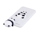 For iPhone 6/6S plus 3D Cute Cartoon Animal TPU Anti-scratch Non-slip Protective Cover Back Case